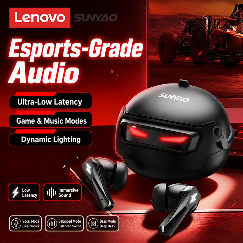 Video Gaming & Esports Usd Acc - เลือกหูฟังเกมมิ่ง Lenovo GT101 ไร้สาย Bluetooth 6.0