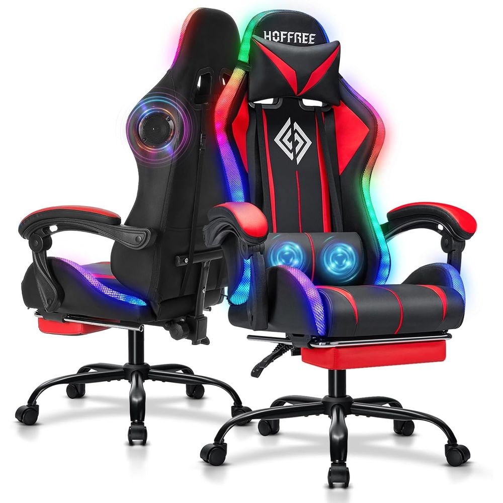 เก้าอี้เกมมิ่ง RGB พร้อมลำโพงบ - Video Gaming & Esports Usd Acc บทวิจารณ์และราคา
