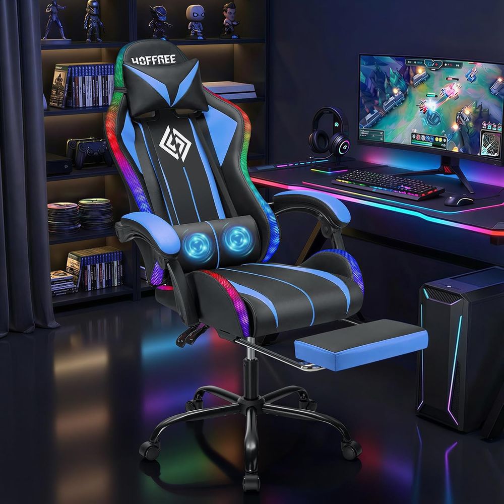 เก้าอี้เกมมิ่ง LED พร้อมไฟ RGB - Video Gaming & Esports Usd Acc บทวิจารณ์และราคา