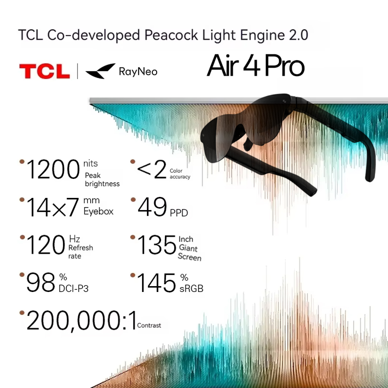 แว่นตา AR RayNeo Air 4 Pro บัน - Video Gaming & Esports Usd Acc บทวิจารณ์และราคา