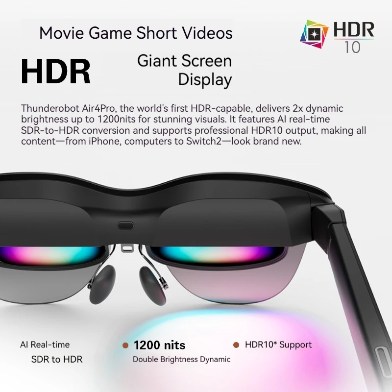 แว่นตา AR RayNeo Air 4 Pro บัน - Video Gaming & Esports Usd Acc บทวิจารณ์และราคา